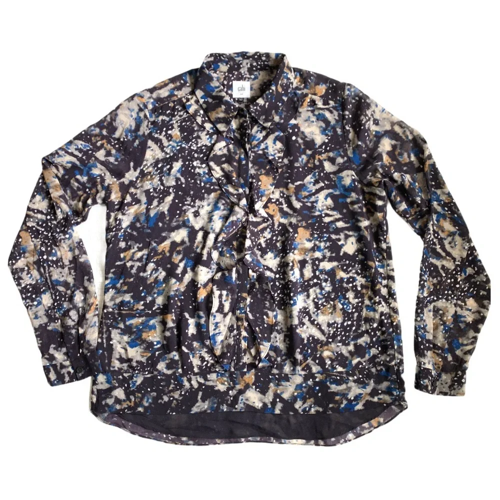 CAbi Starry Night Blouse #3066 size Medium - Picture 5 of 10
